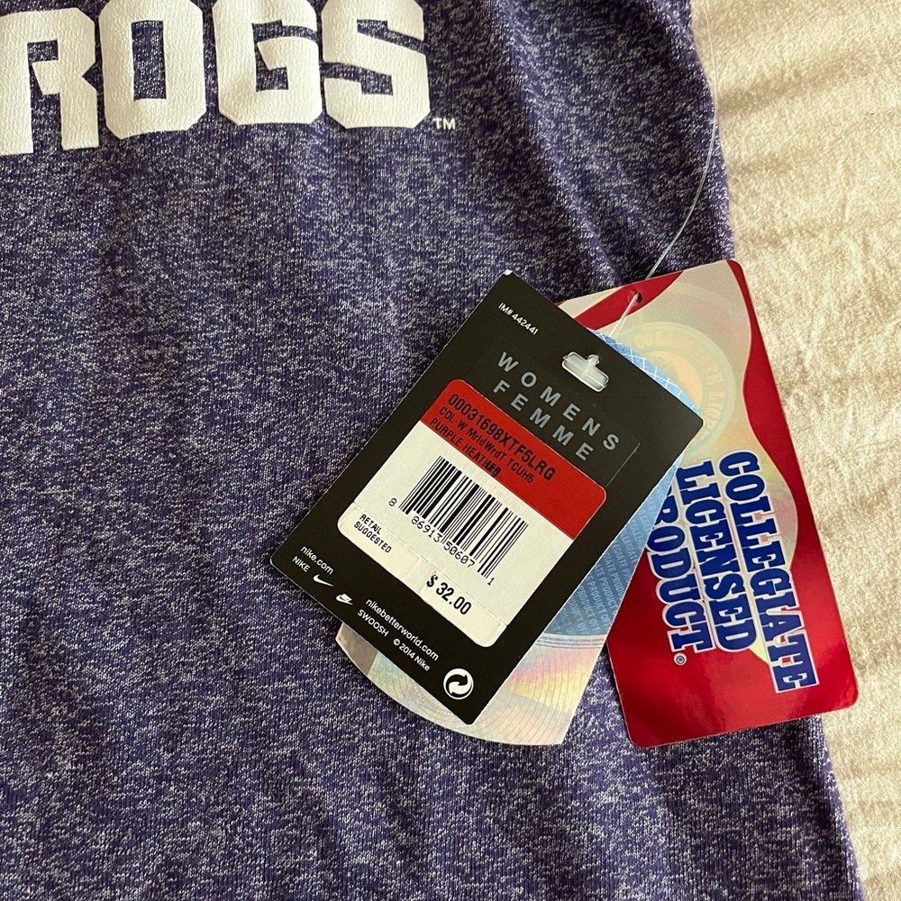 TCU Nike Racerback Tank - Picture 2 of 3